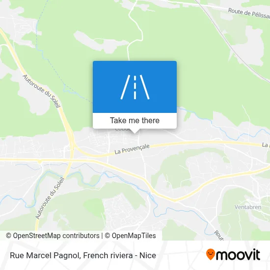 Rue Marcel Pagnol map