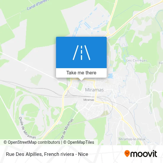 Rue Des Alpilles map
