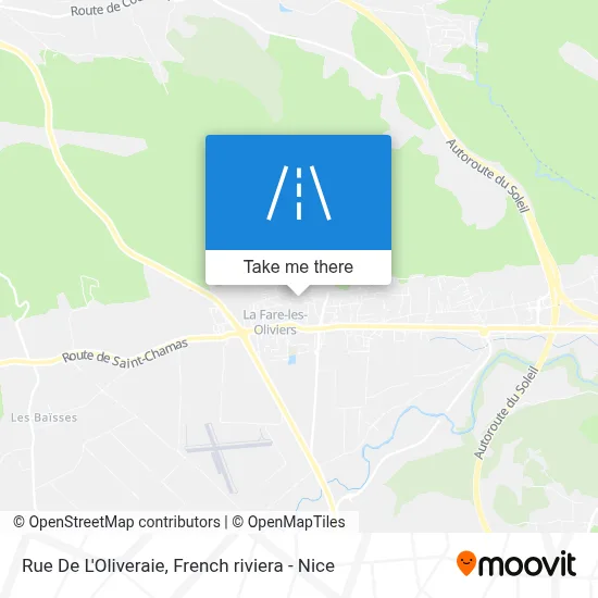 Rue De L'Oliveraie map