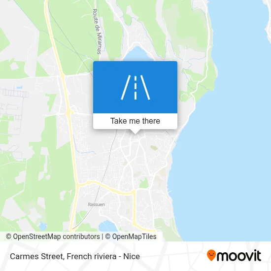 Rue Des Carmes map