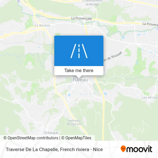 Traverse De La Chapelle map