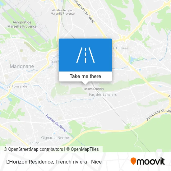 Résidence L'Horizon map