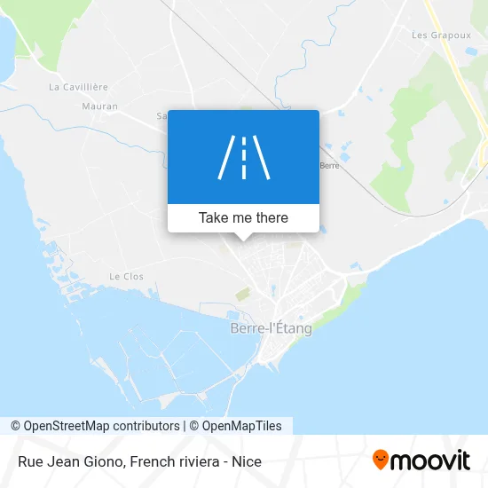 Rue Jean Giono map