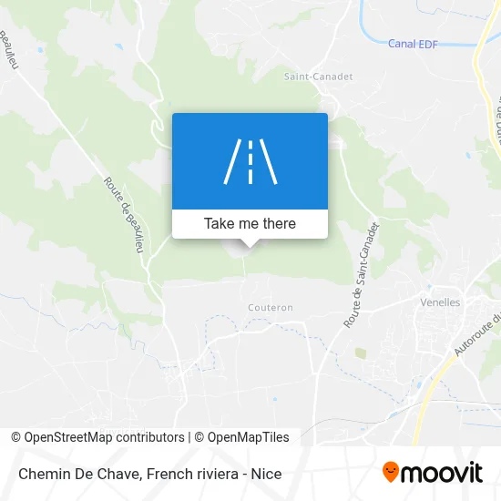 Mapa Chemin De Chave