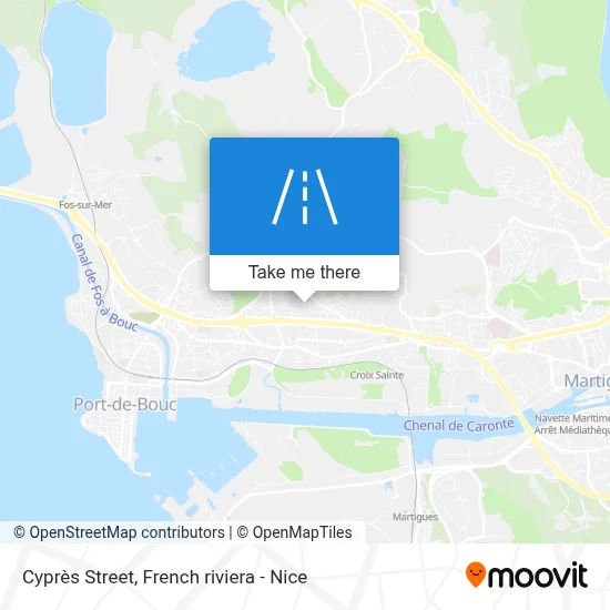 Rue Des Cyprès map
