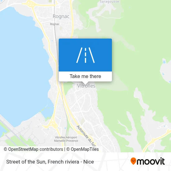 Mapa Rue Du Soleil