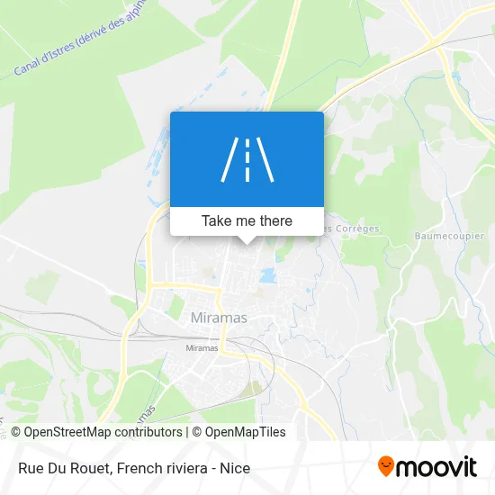 Rue Du Rouet map