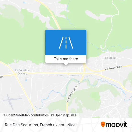 Rue Des Scourtins map