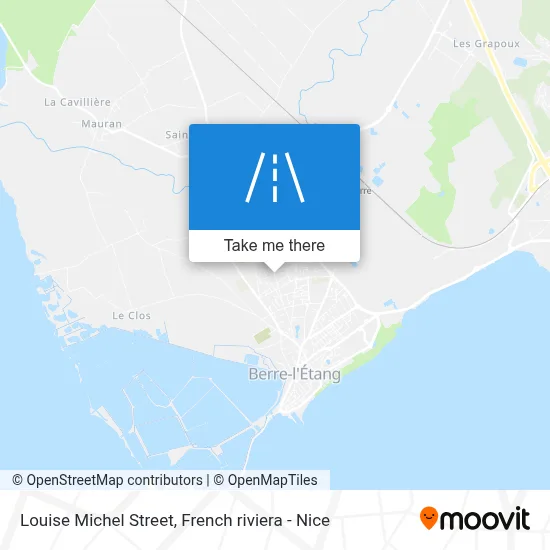 Rue Louise Michel map