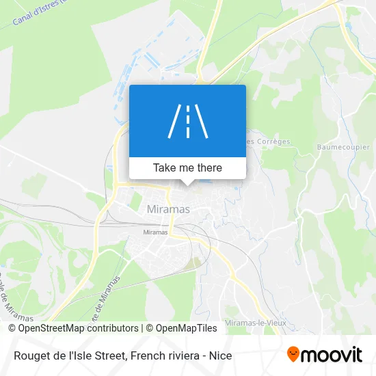 Rue Rouget De L'Isle map