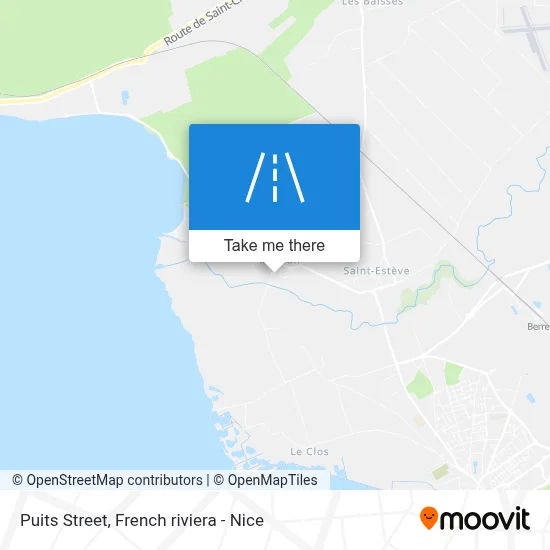 Mapa Rue Du Puits