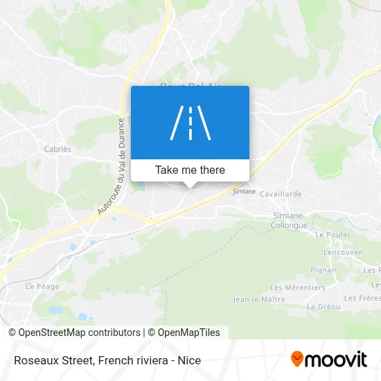 Rue Des Roseaux map