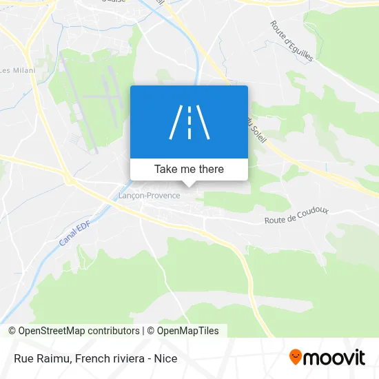 Rue Raimu map