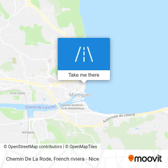 Chemin De La Rode map