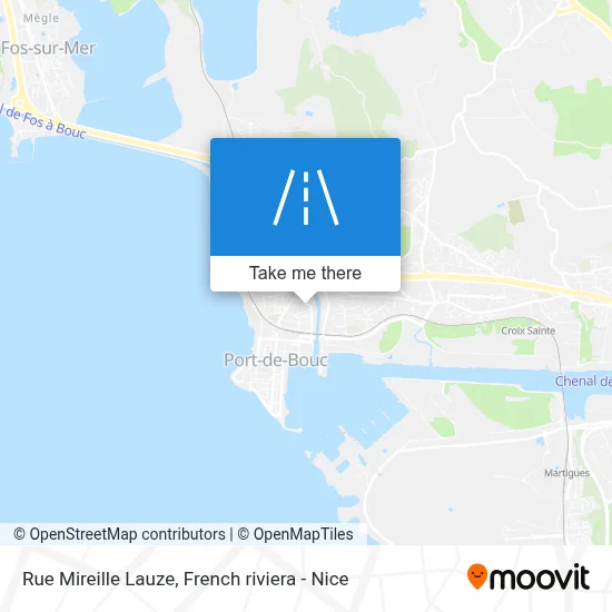 Rue Mireille Lauze map
