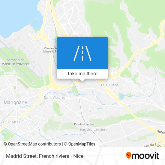 Rue De Madrid map