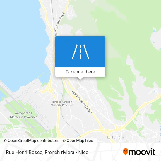Rue Henri Bosco map