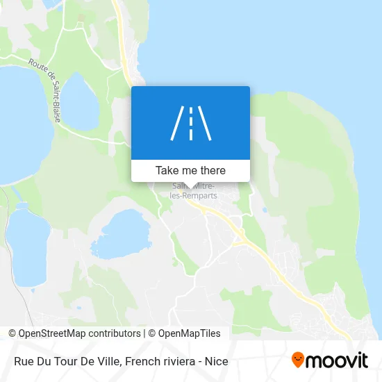 Rue Du Tour De Ville map