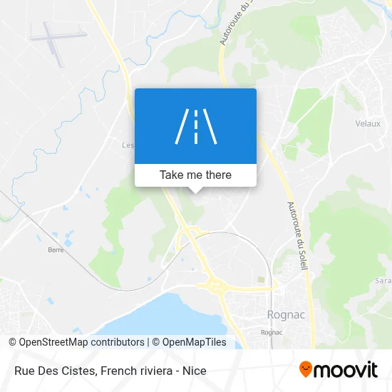 Rue Des Cistes map