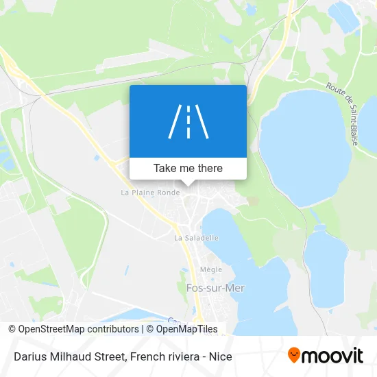 Rue Darius Milhaud map