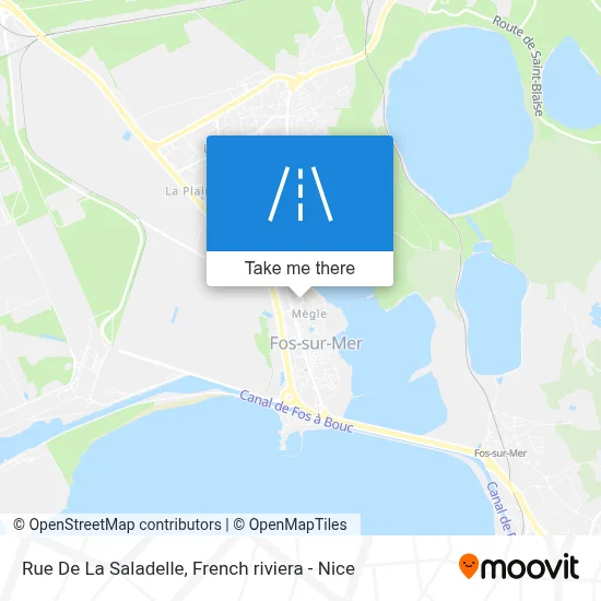 Rue De La Saladelle map