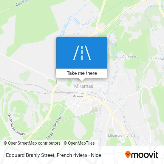 Rue Edouard Branly map