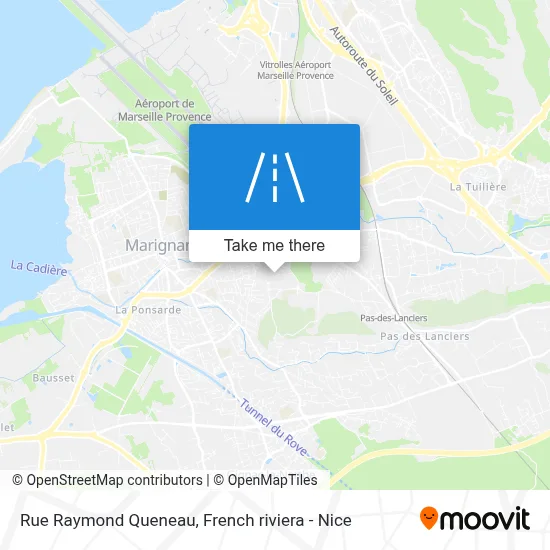 Mapa Rue Raymond Queneau