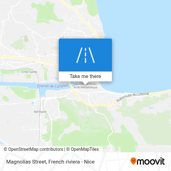 Rue Des Magnolias map