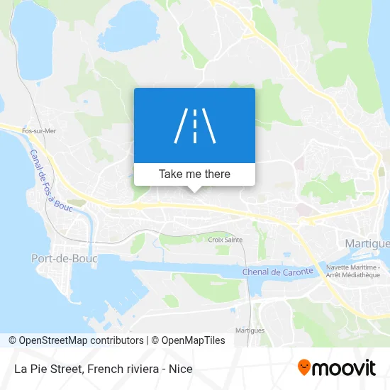 Rue De La Pie map