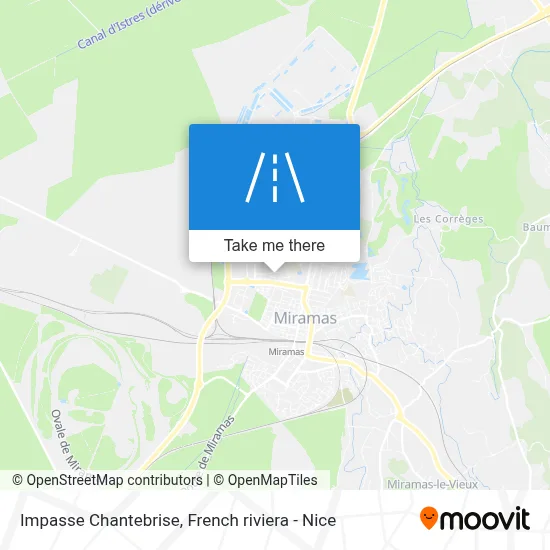 Impasse Chantebrise map