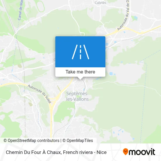 Chemin Du Four À Chaux map