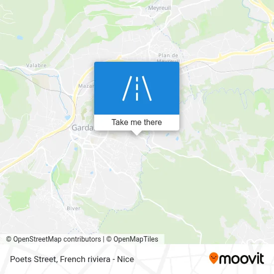 Rue Des Poètes map