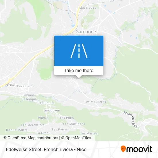 Rue Des Edelweiss map