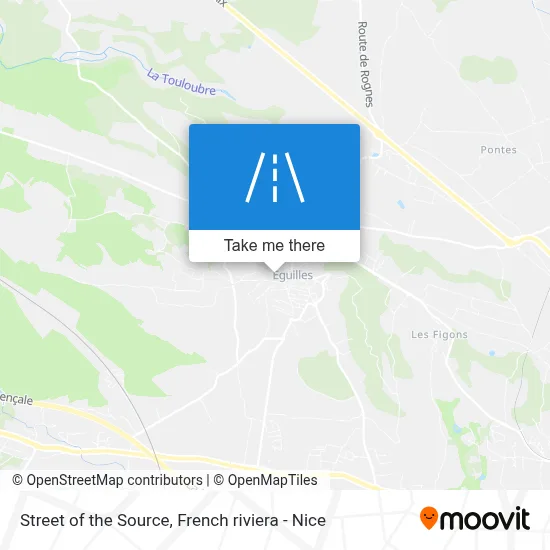 Rue De La Source map