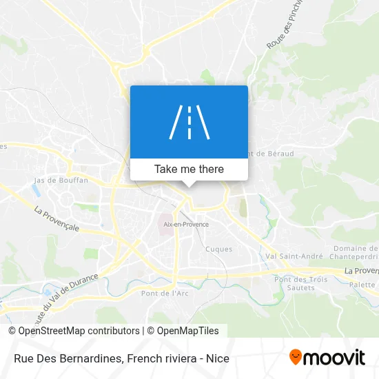 Rue Des Bernardines map