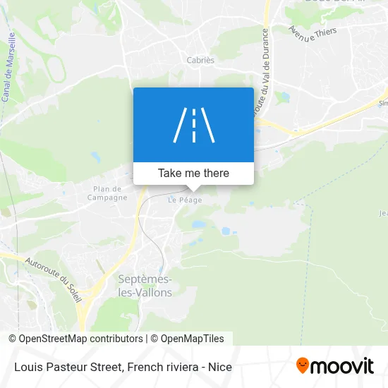 Mapa Rue Louis Pasteur