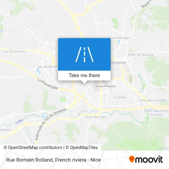 Rue Romain Rolland map