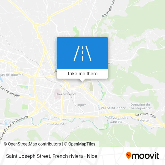 Rue Saint-Joseph map