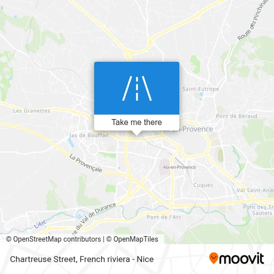 Rue De La Chartreuse map