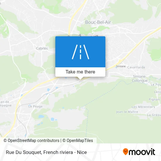 Rue Du Souquet map