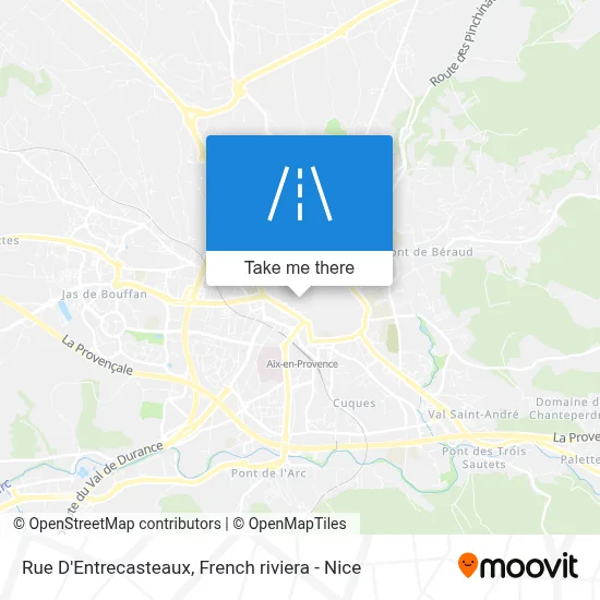 Rue D'Entrecasteaux map