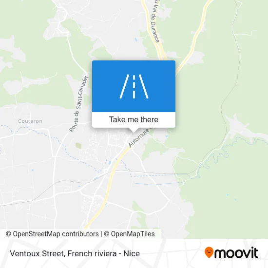 Rue Du Ventoux map