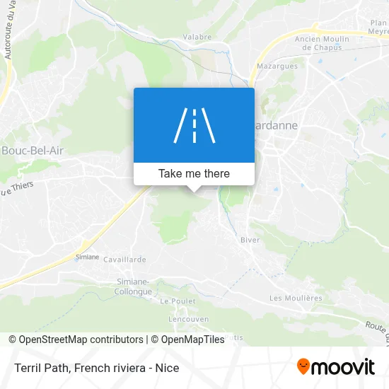 Chemin Du Terril map