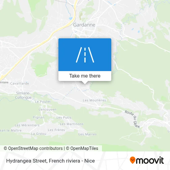 Rue Des Hortensias map