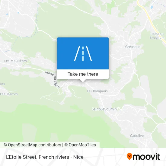Rue De L'Etoile map