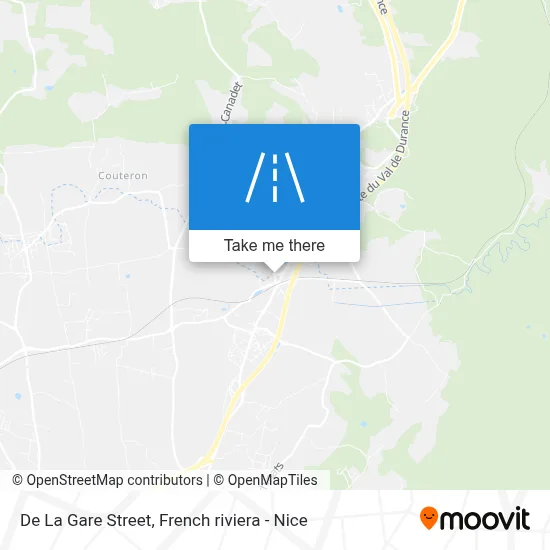 Rue De La Gare map