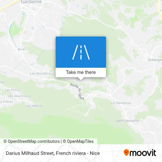 Rue Darius Milhaud map