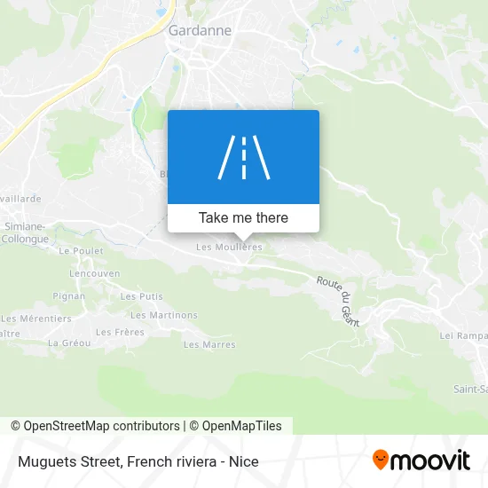 Rue Des Muguets map