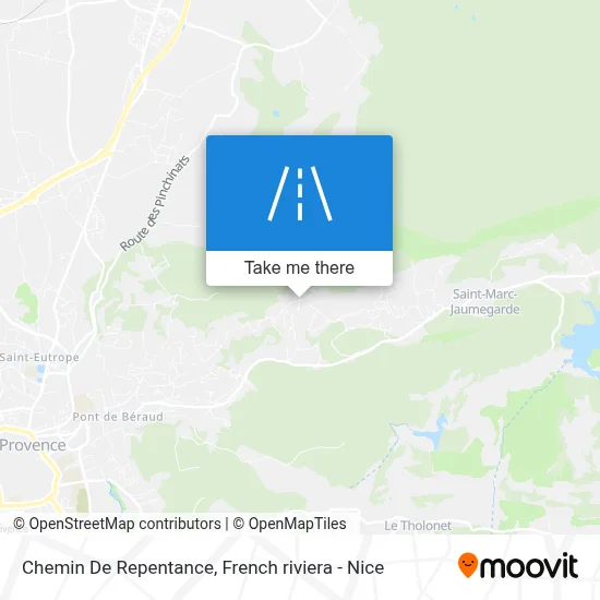 Chemin De Repentance map