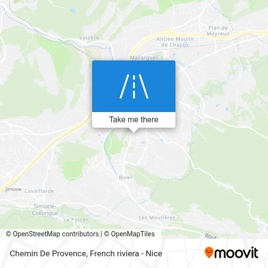 Chemin De Provence map